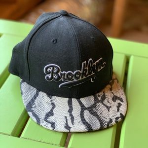 Brooklyn Fitted Flat Rim Hat